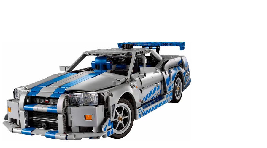Technic 42210 2 Fast 2 Furious Nissan Skyline GT-R (R34)